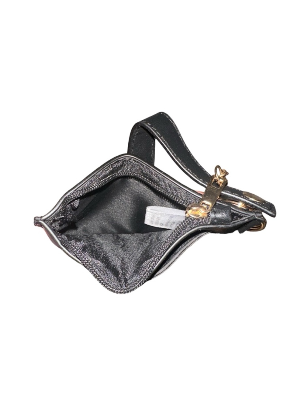 Black Cardholder Keychain Wallet - Picture 3 of 3